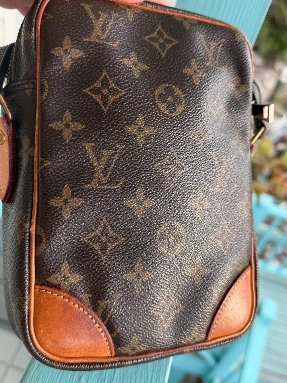 Louis Vuitton Vintage Danube PM Monogram Crossbody Bag